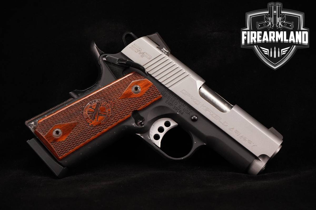 Springfield Armory EMP Compact 9mm 1911 3.0" Two-Tone 5MAGS & HOLSTER
