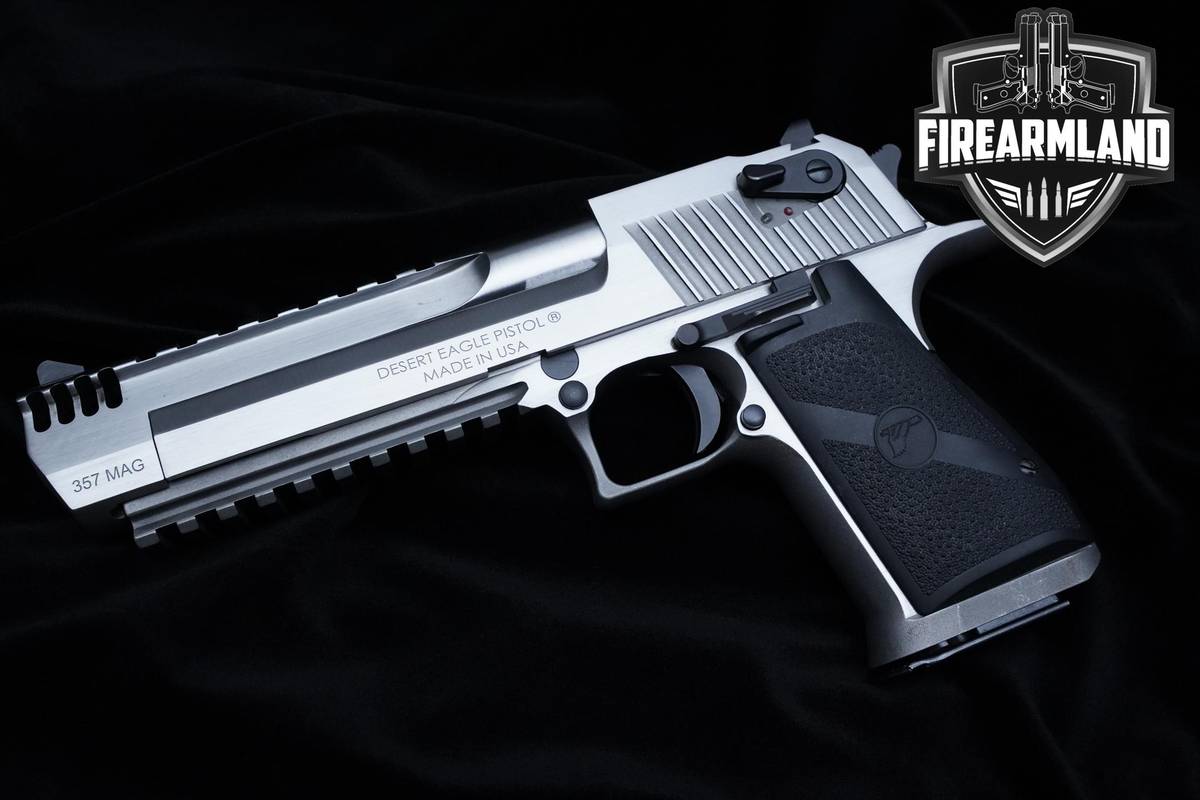 Magnum Research Desert Eagle Mark XIX 357 Magnum 6" Desert +ORIG Eagle CASE