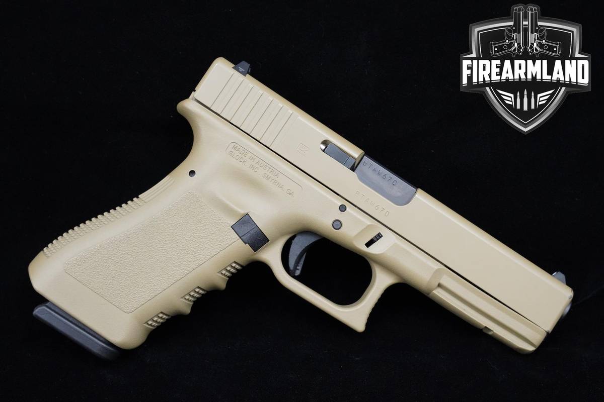 Glock 17 Gen3 9mm 4.5" FDE Glock G17 G-17 Gen-3