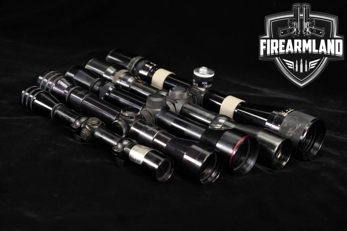 PACKAGE 5x FIVE Scope Lot Redfield Bushnell Weaver Bausch Lomb Simmons