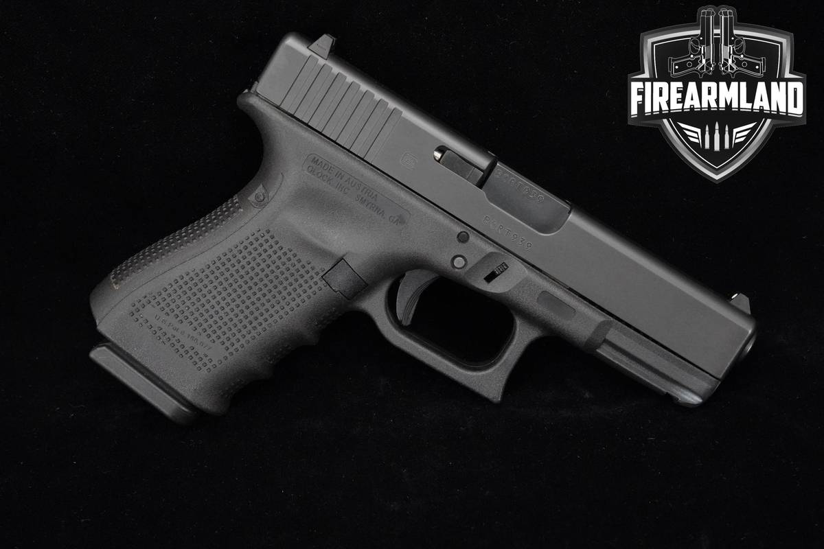 Glock 19 Gen4 9mm 4" G19 Gen-4 +2 MAGS & ORIG CASE