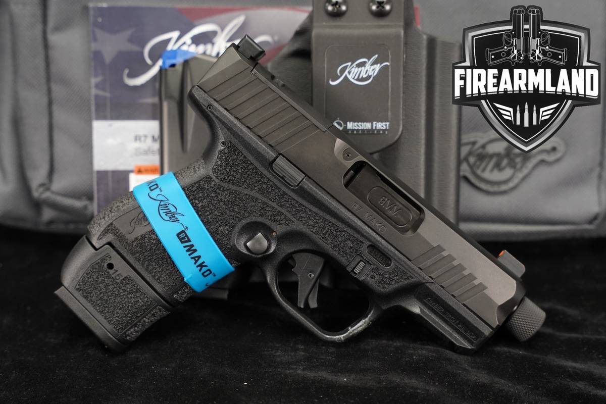 Kimber R7 Mako Tactical Optics Ready 9mm R-7 THREADED +2 MAGS & ORIG BOX