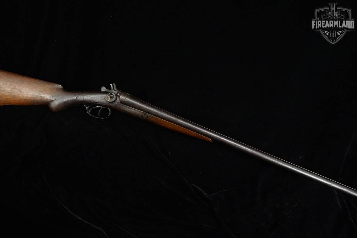 ANTIQUE Russell Arms Co Side by Side 12-Gauge SxS 30" Blued by 2-3/4"