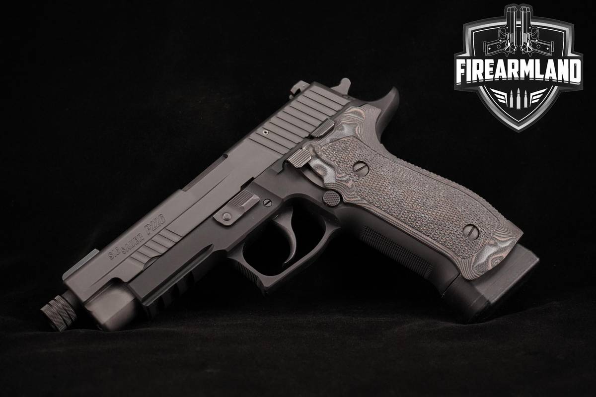 Sig Sauer P226 TACOPS 9mm 4.9" Nitron P 226 +2 MAGS & ORIG CASE