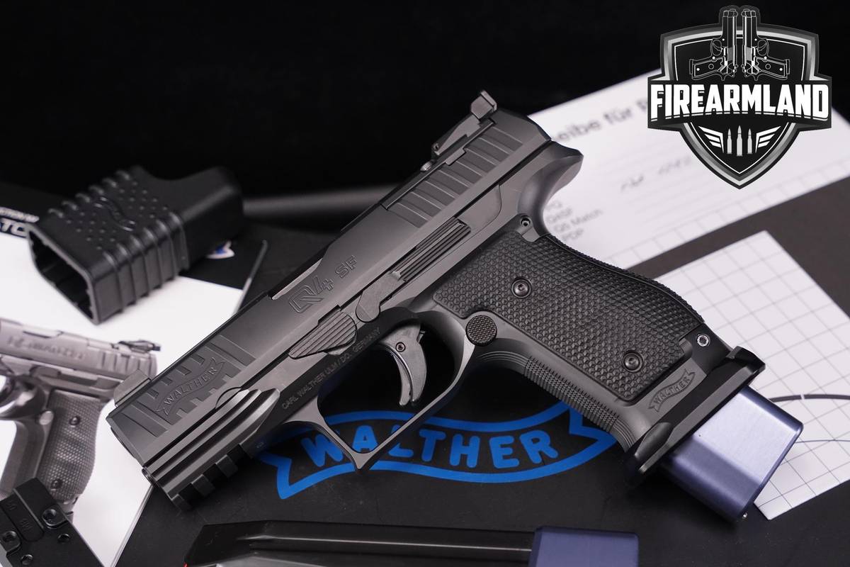 MATCH READY Walther Q4 SF Optics Ready 9mm 4" +2 MAGS & OG CASE