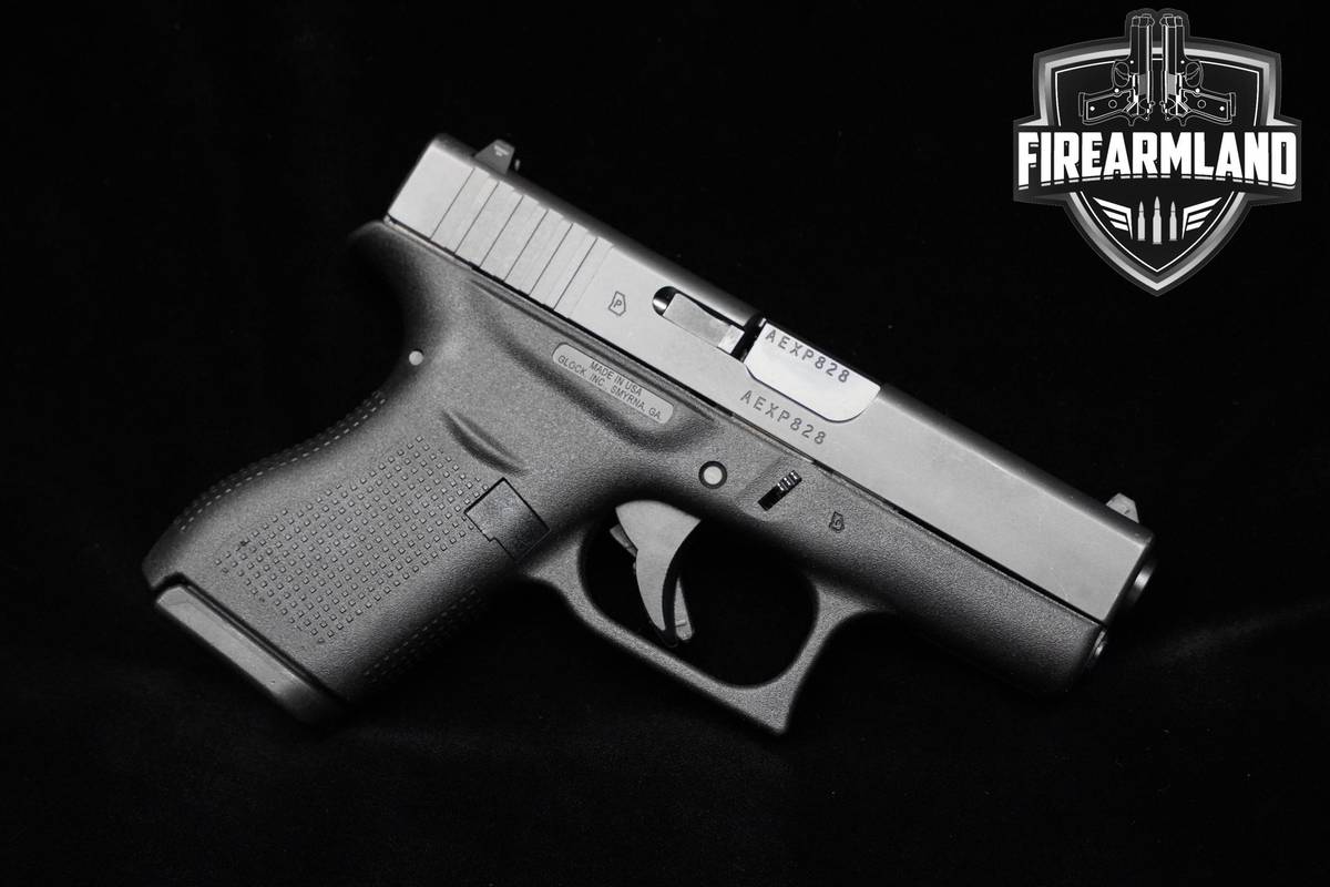 Glock 42 380 ACP 3.25" Glock G42 +ORIG CASE
