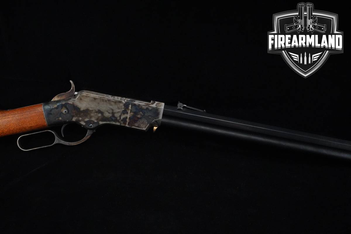 Uberti 1860 Henry Rifle Steel Frame 44-40 Win 24" Color Case-Hardened