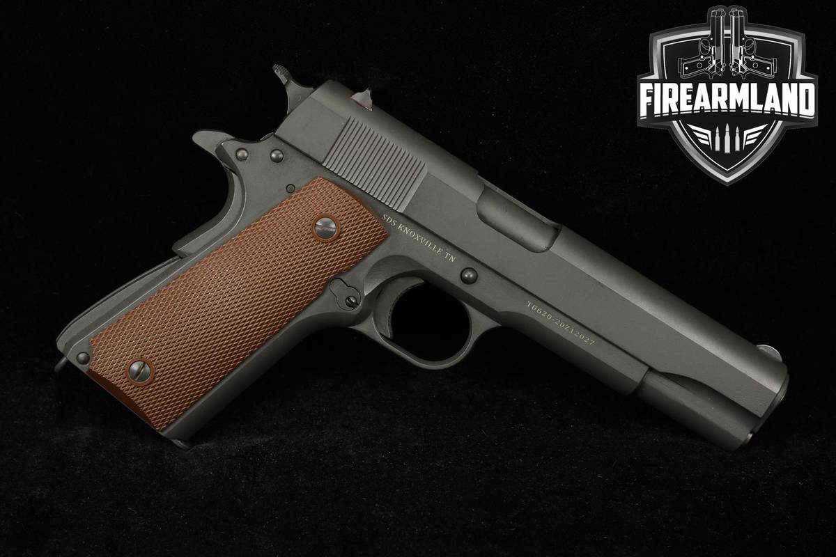Tisas Model 1911A1 US Army 5" SAO 1911 M1911A1 GI WWII-Style +ORIG BOX