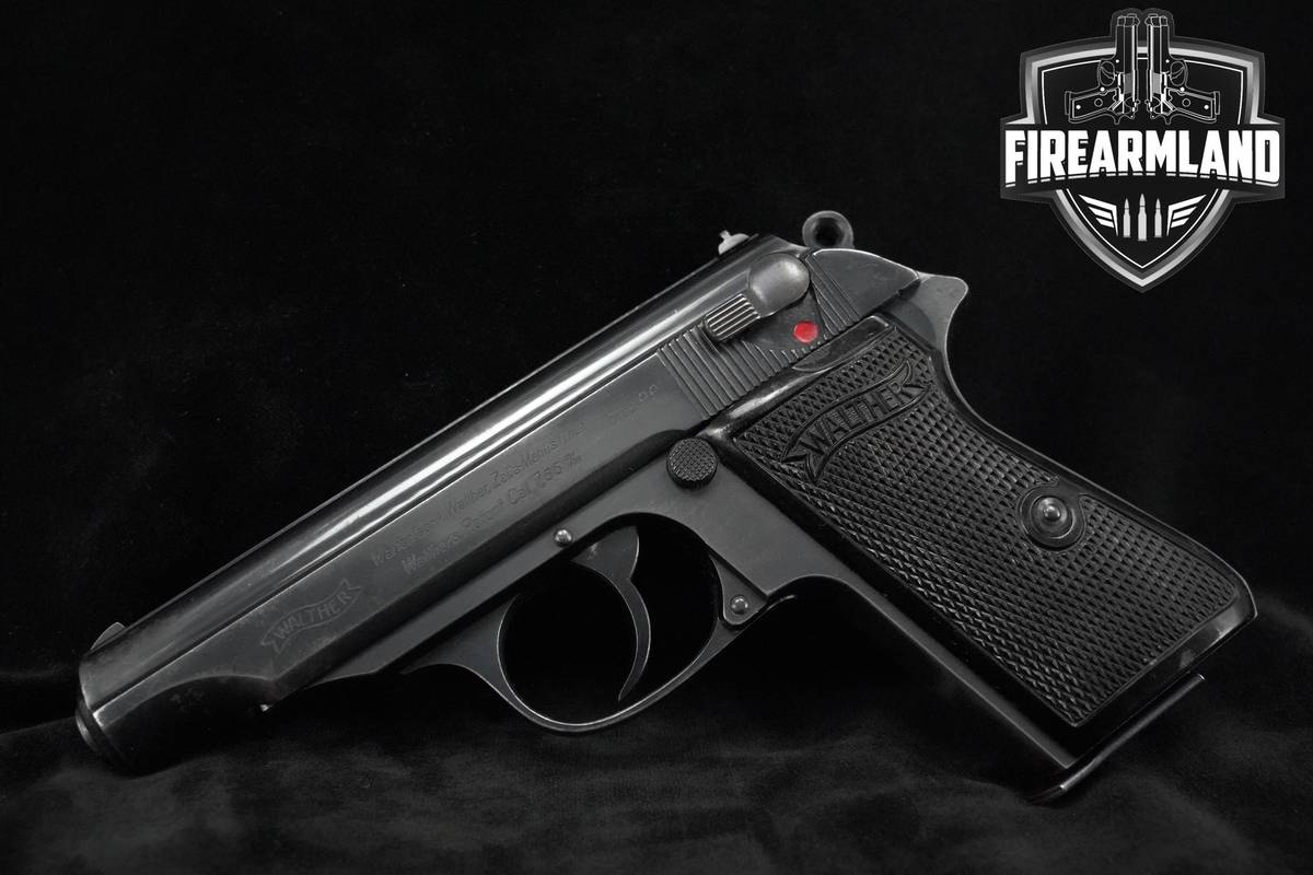 1940 Walther Model PP 32 Auto 3.8" Blued DA/SA Walther Model-PP