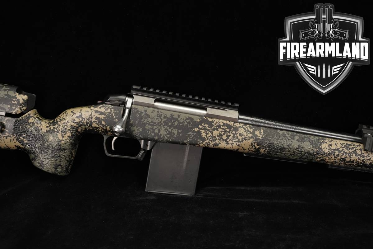 CUSTOM Tikka T3x 223 Rem 16" HLS Dark Pine Camo MCMILLAN STOCK, ARCA PLATE