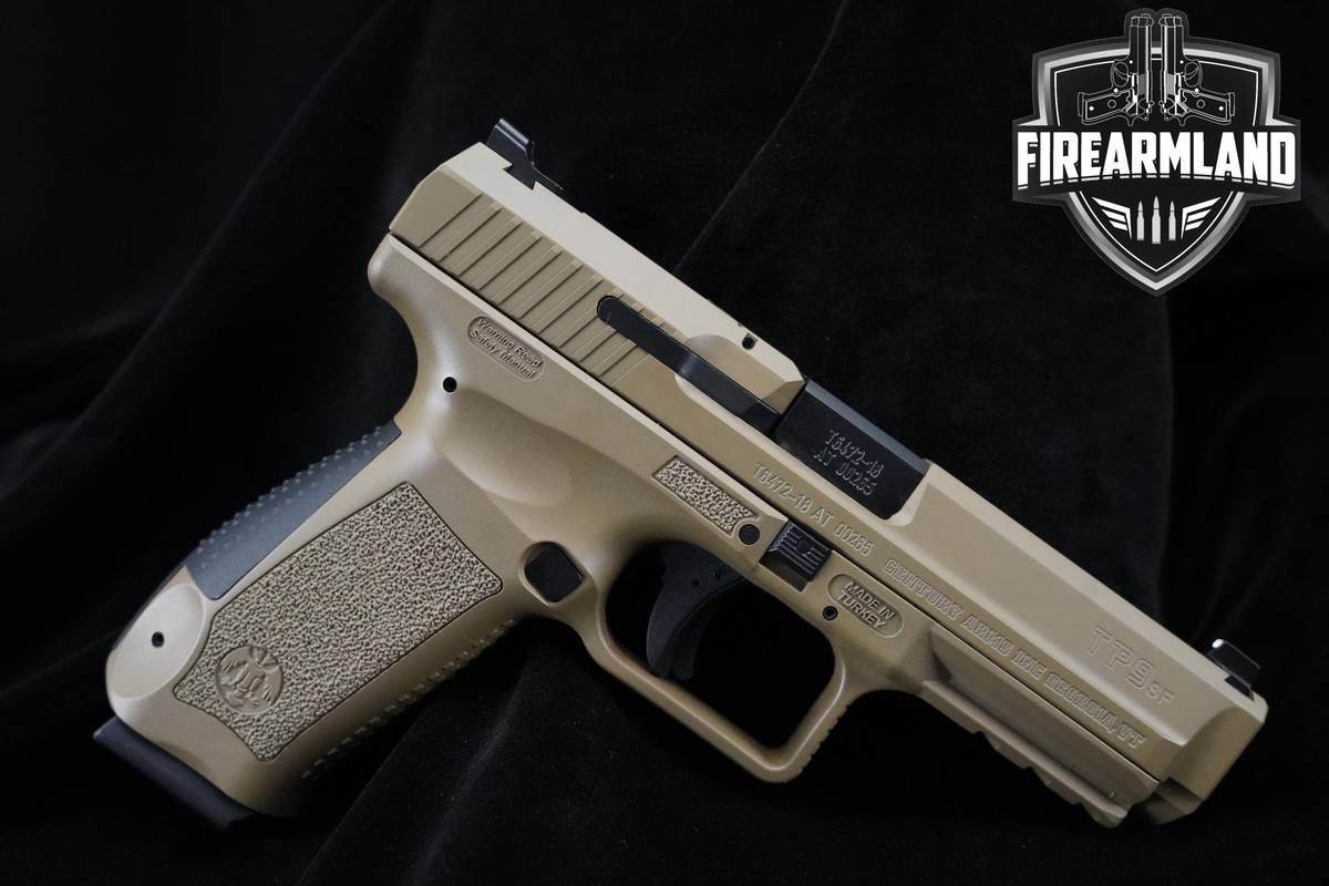2018 Canik TP9-SF 9mm 4.5" FDE Flat Dark Earth Canik TP9-SF TP-9 ORIG CASE