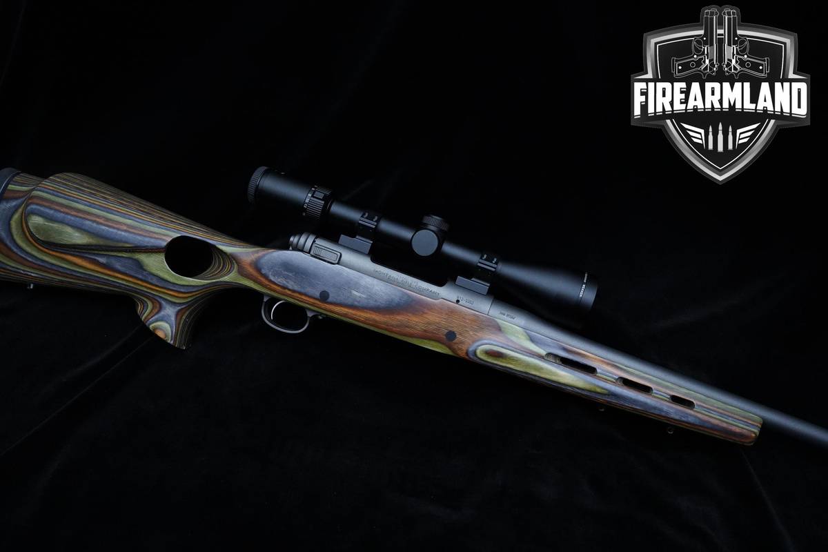 1999 Montana Rifle Company X-Terra 300 WSM 24" Cerakote Gray +OPTIC