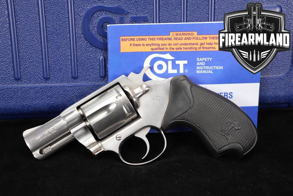 1997 Colt DS-II 38 Special 2" Brushed Stainless +ORIG CASE