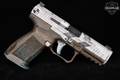 Canik METE SF Signature Series Apocalypse 9mm Luger Two-Tone Distressed White & Bronze/Teal in Excellent Condition Image 4