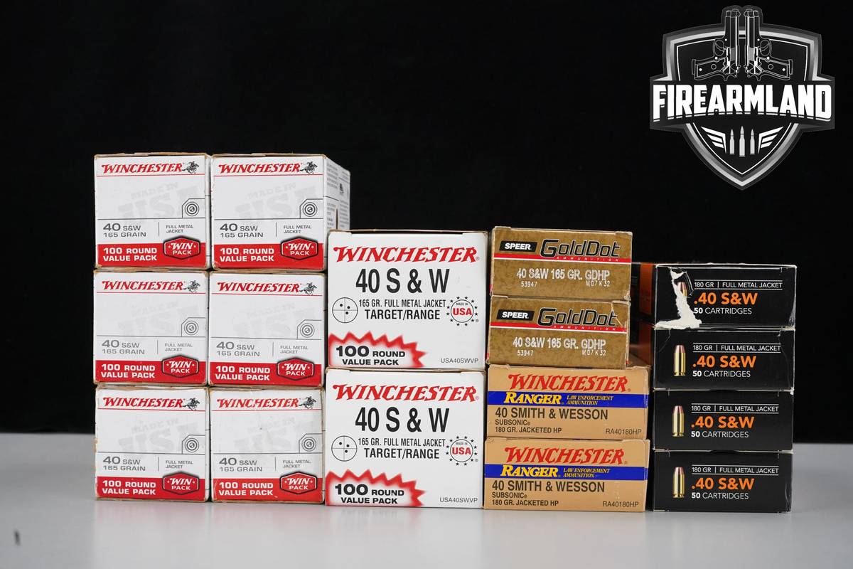 1200 RDS! 40 S&W Ammo 40S&W
