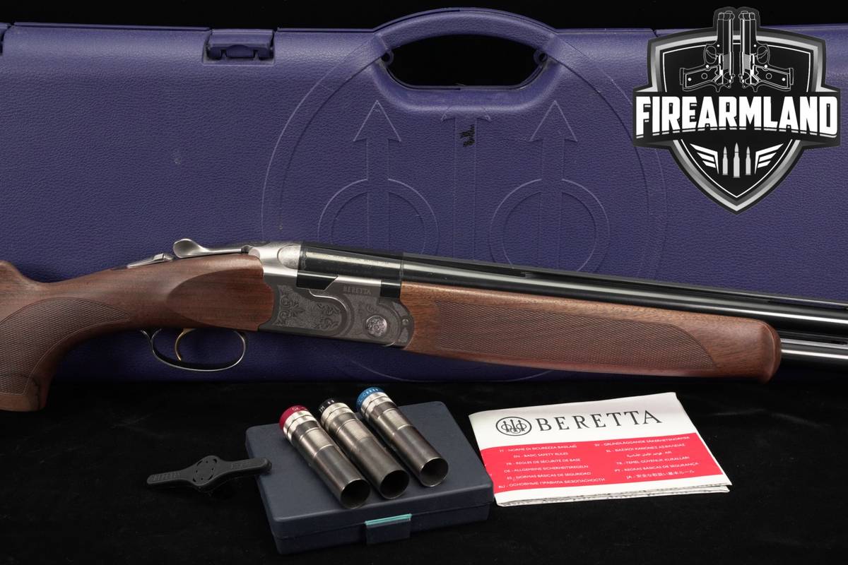 Beretta 686 Silver Pigeon I Sporting 12-Ga 30" Scroll Engraved Coin Finish