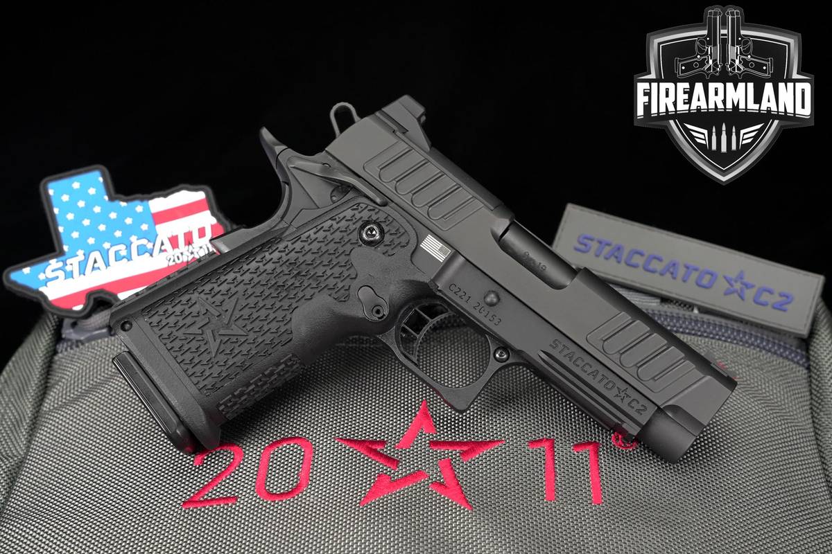 Staccato STI C2 Optic Ready 9mm 2011 1911 3.9" +THREADED BBL & 6 MAGS