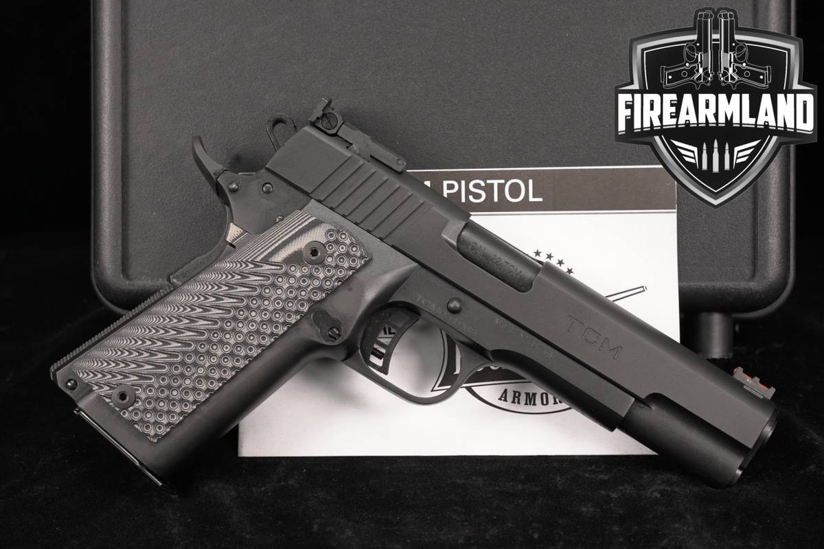 LIKE-NEW Rock Island Armory RIA M1911 A2-FS 1911 M1911A2 22-TCM +ORIG CASE