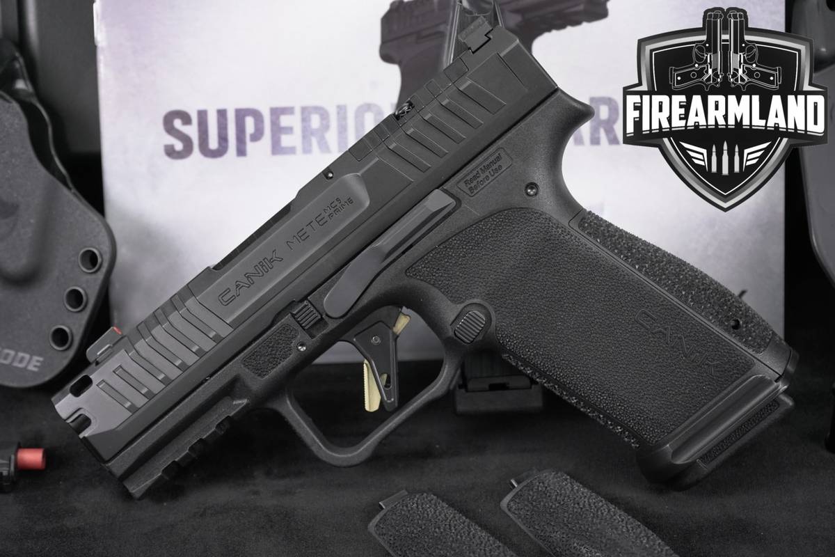 Canik METE MC9 PRIME 9mm 3.64" MC 9 PORTED +2 MAGS, ORIG CASE & HOLSTER