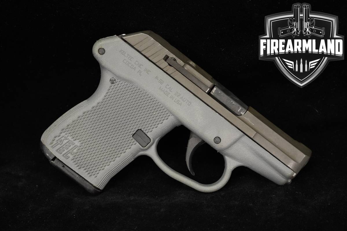Kel-Tec P-32 32ACP 2.7" Two-Tone Silver & Gray KelTec P32