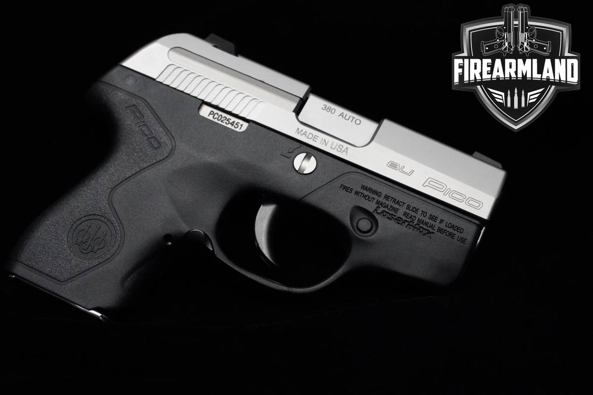 Beretta Pico Lasermax 380 ACP Stainless Steel Beretta-Pico 2MAGS & ORIG BOX