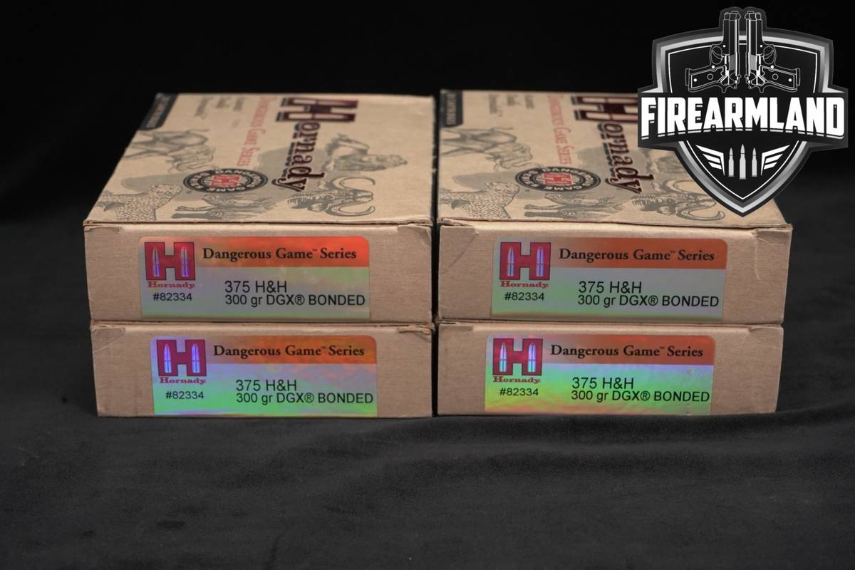 80 RDS! 375 H&H Ammo Ammunition