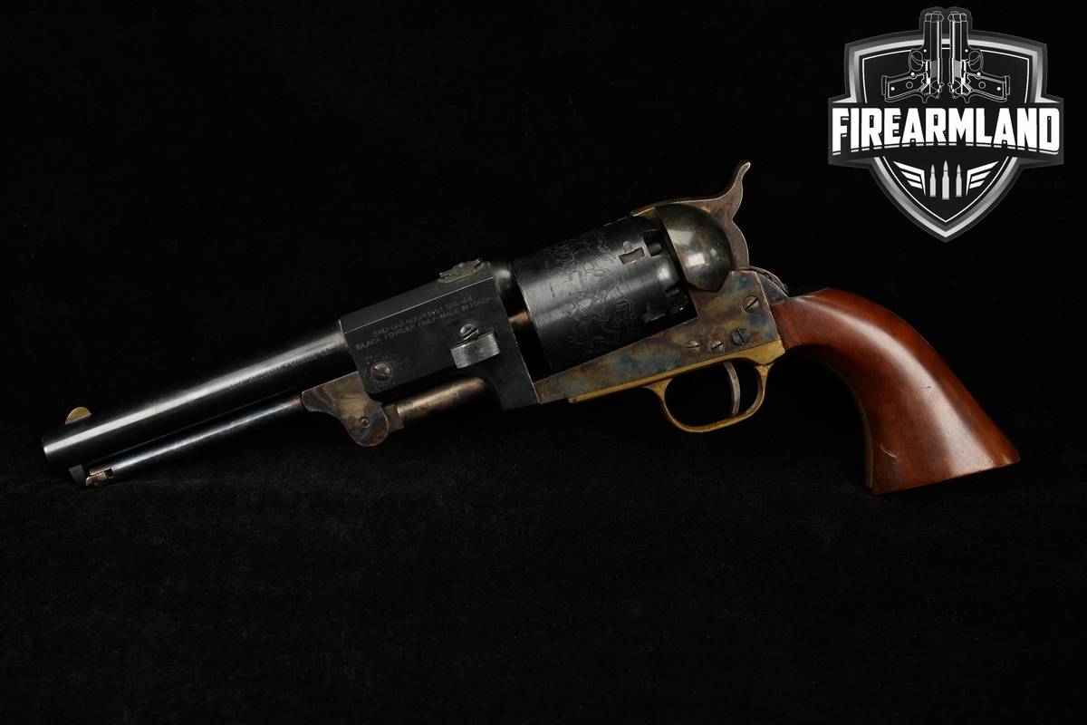1977 Armi San Marco Dragoon 3rd Model 44 Cal 7.5" M1851 1851 Colt-Style