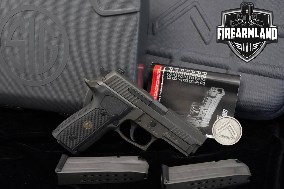 Sig Sauer P229 Legion 9mm 3.9" Legion Gray Sig-Sauer P229 P-229 +ORIG CASE