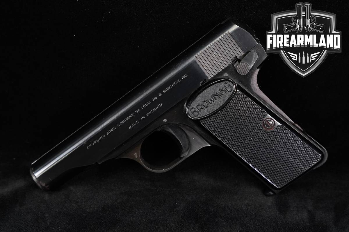 1969 VINTAGE FN Model 1910 1955 FNH 380 ACP 3.5" Polished Blued