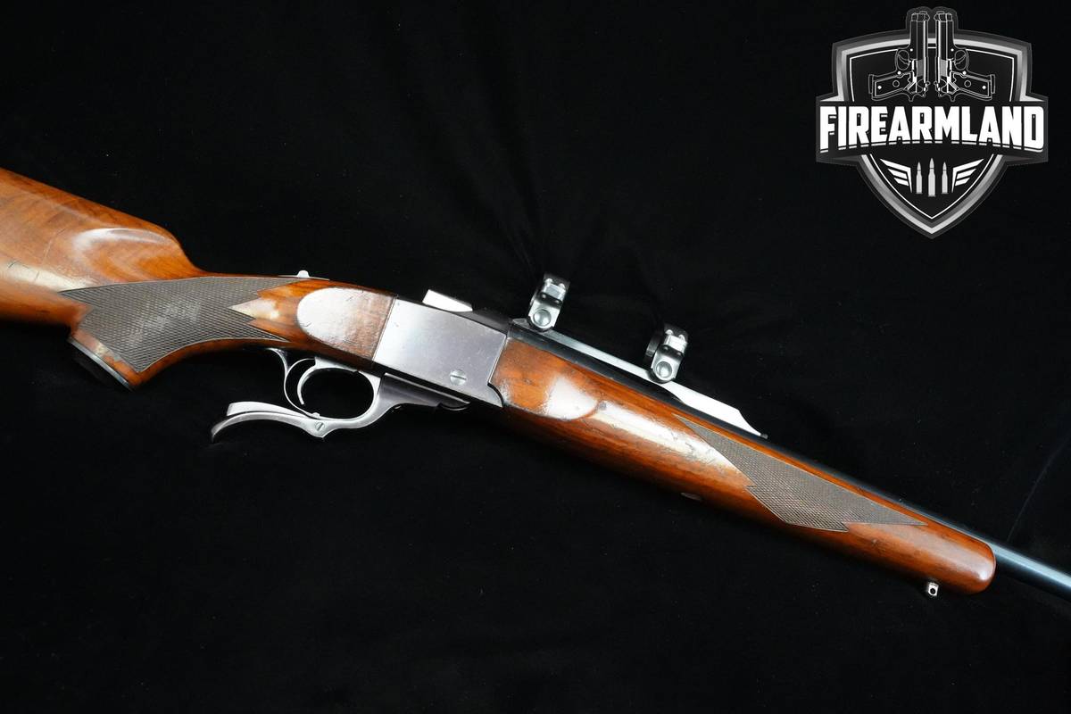 1977 Ruger No.1 243 Win Blued Ruger Number-One