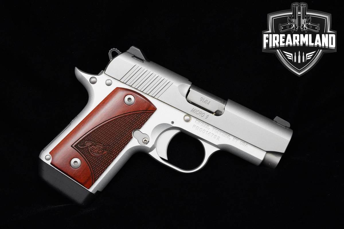Kimber Micro 9 Stainless 1911 9mm 3.15" Kimber Micro9 +3 MAGS & ORIG CASE