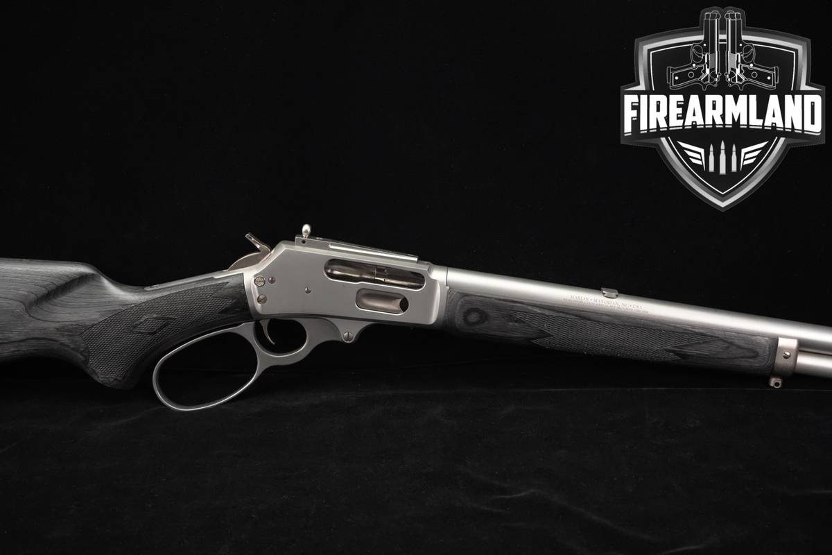 Marlin Model 1895 Trapper 45-70 16.1" Satin Stainless THREADED