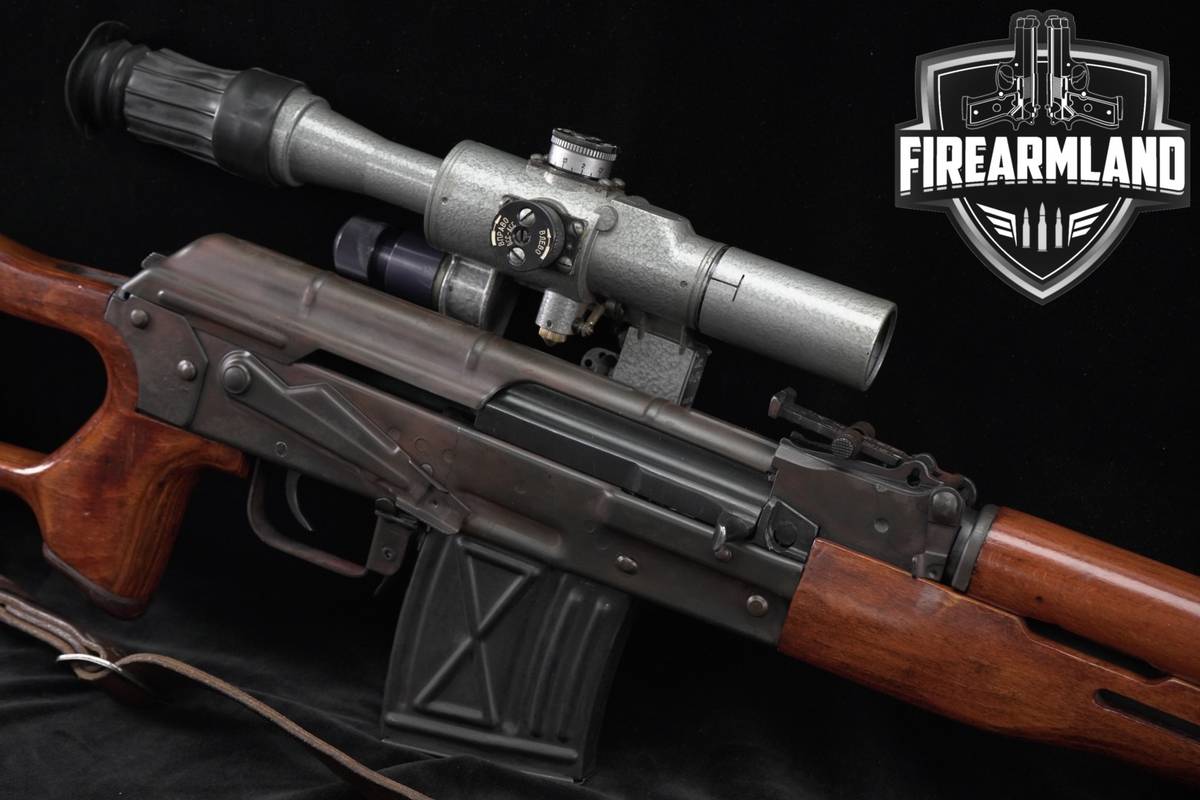Romarm/Cugir PSL FPK DRAGUNOV 7.62x54R 24.4 Black & Wood +PSO SCOPE