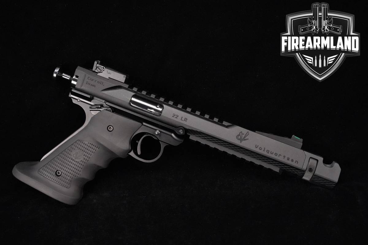 Volquartsen Black Mamba Target Frame 22LR 6.0" +5 MAGS & ORIG CASE