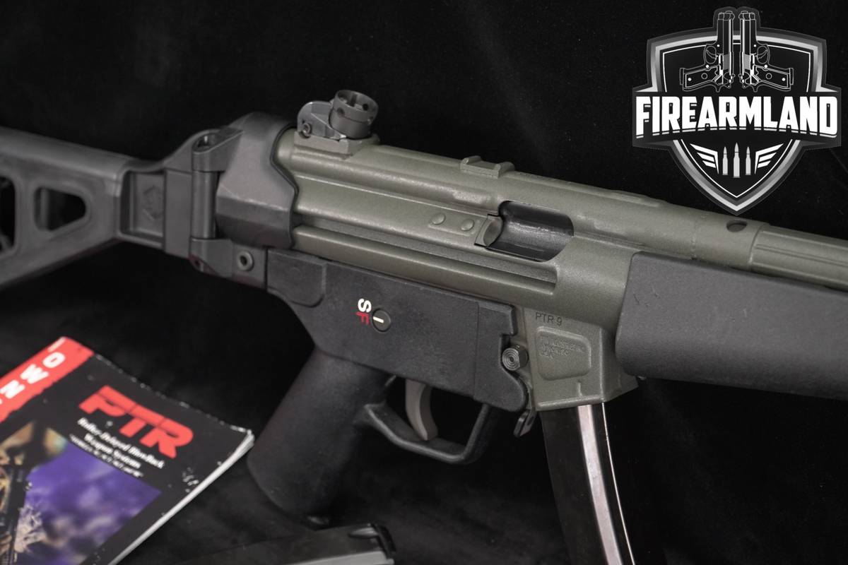 PTR Industries 9CT Classic 9mm Green 9-CT MP5 THREADED TRI-LUG +2 MAGS