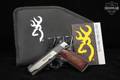 Browning 1911-380 Black Label Compact .380 ACP Two-Tone Stainless & Black in Excellent Condition Image 2
