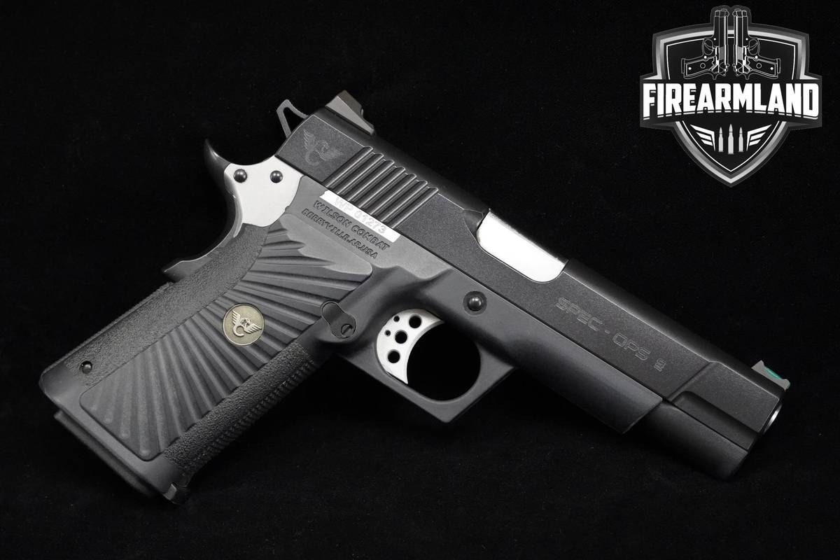 Wilson Combat (WC) Spec-Ops 9 9mm 1911 4.5" Spec-Ops +5 MAGS & ORIG CASE