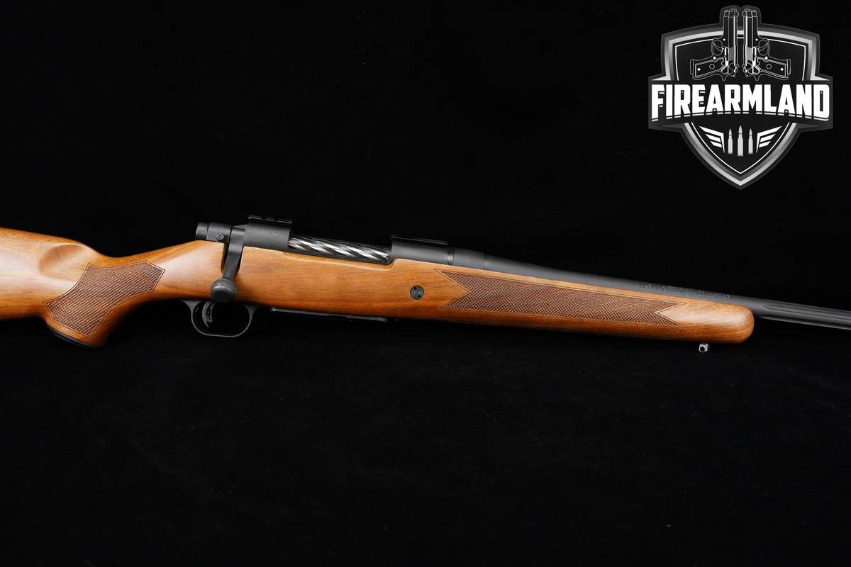 Mossberg Patriot Walnut 270 Winchester 22" Fluted Blued