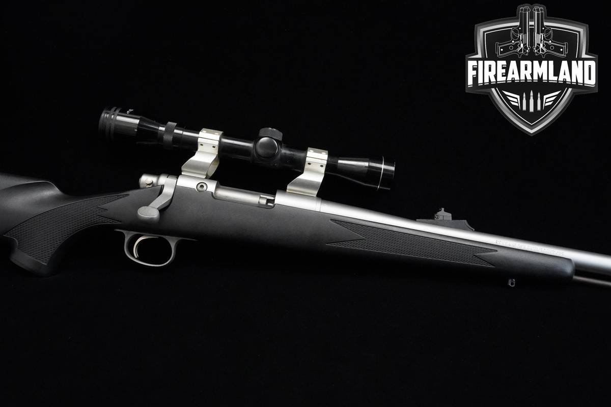 Remington Model 700 ML 50 BPM 24"  Stainless Remington +OPTIC