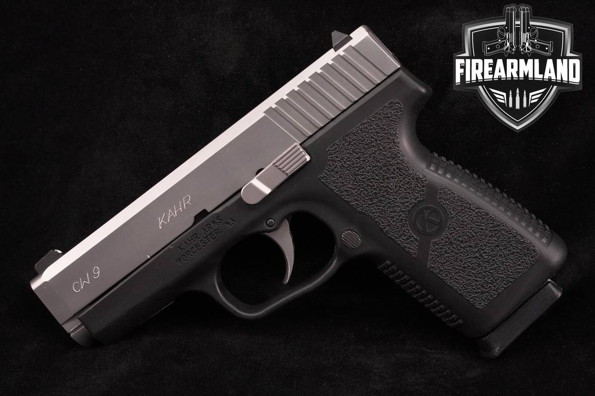 Kahr Arms CW9 9mm 3.5" Two-Tone Stainless +3 MAGS
