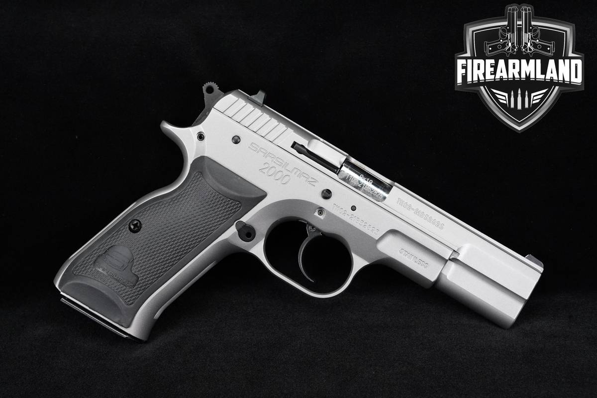 2020 REISSUE Sarsilmaz SAR 2000 ST 9mm 4.3 Stainless +4 MAGS