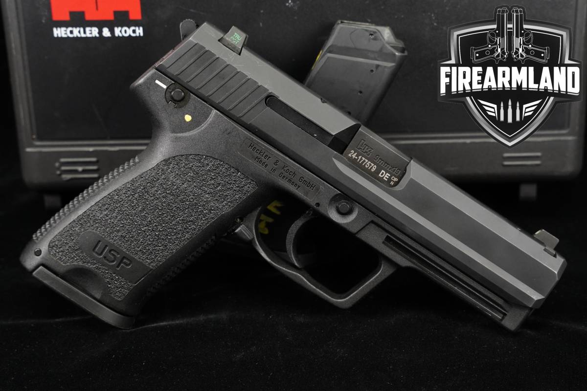 Heckler & Koch USP 9mm H&K 4.25" USP9 +2 MAGS & ORIG CASE
