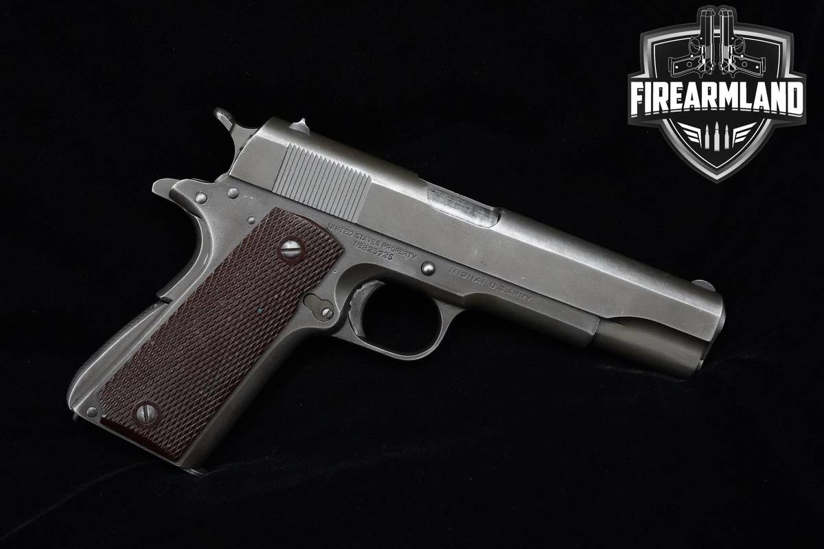 1942 Colt M1911A1 45 ACP 5" Colt-M1911A1 M1911-A1 1911 WW2 US Army +HOLSTER