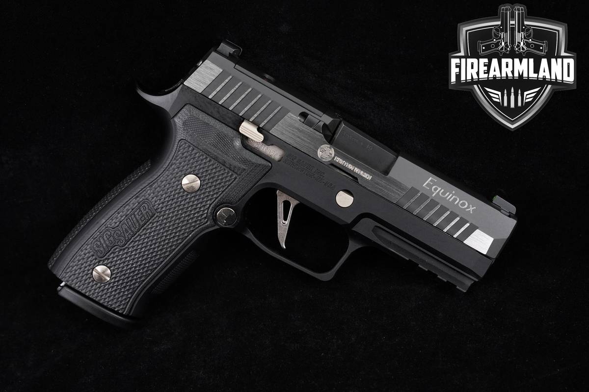 CUSTOM WORKS! Sig Sauer P320 AXG Equinox 9mm 3.9" P-320 +3 MAGS & ORIG CASE