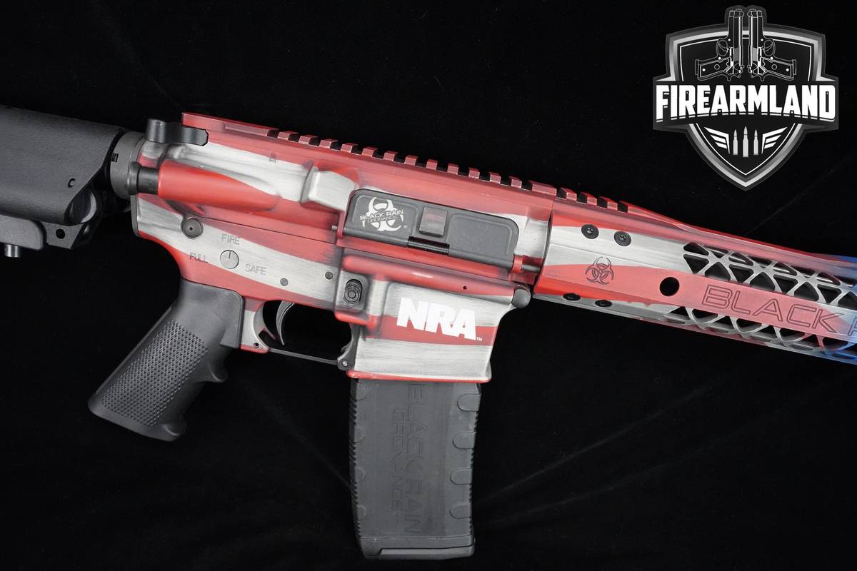 Black Rain Ordnance SPEC15 American Flag 5.56 AR-15 16" BRO SPEC-15 2MAGS