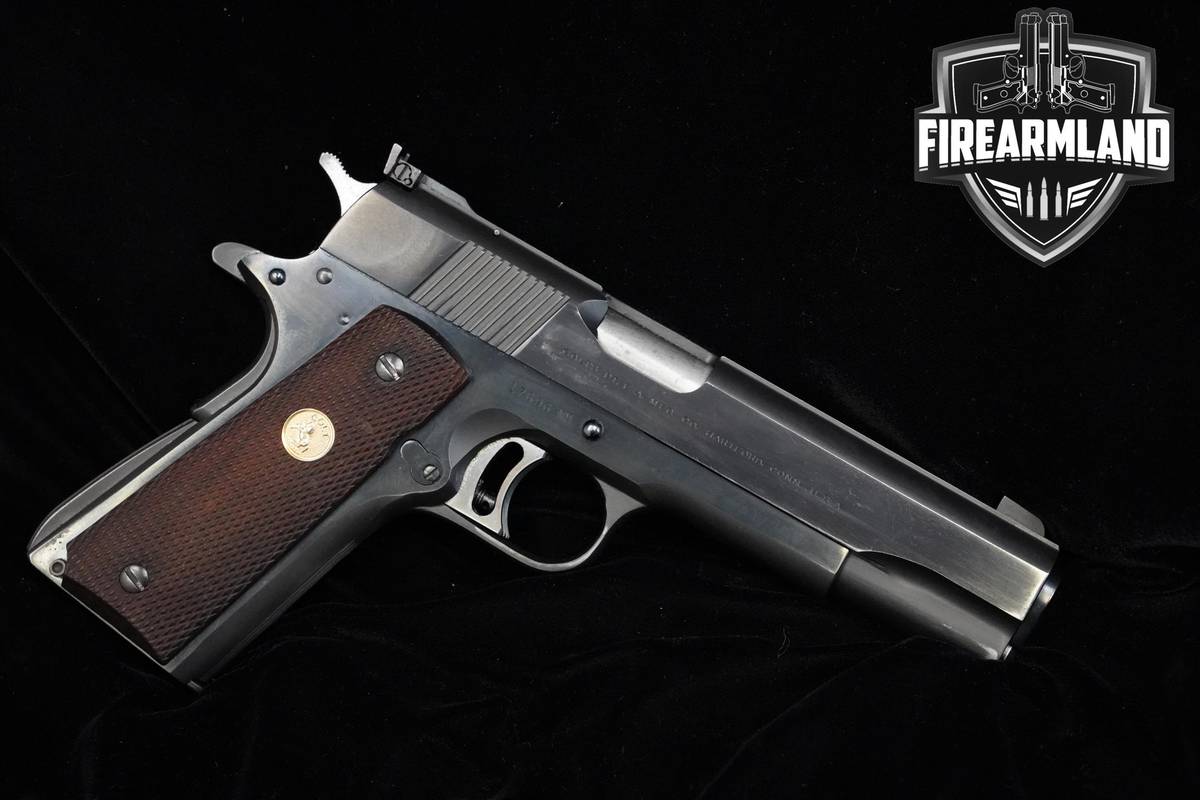 VINTAGE 1966 Colt National Match 45 ACP 1911 5" Colt-National Match 1911