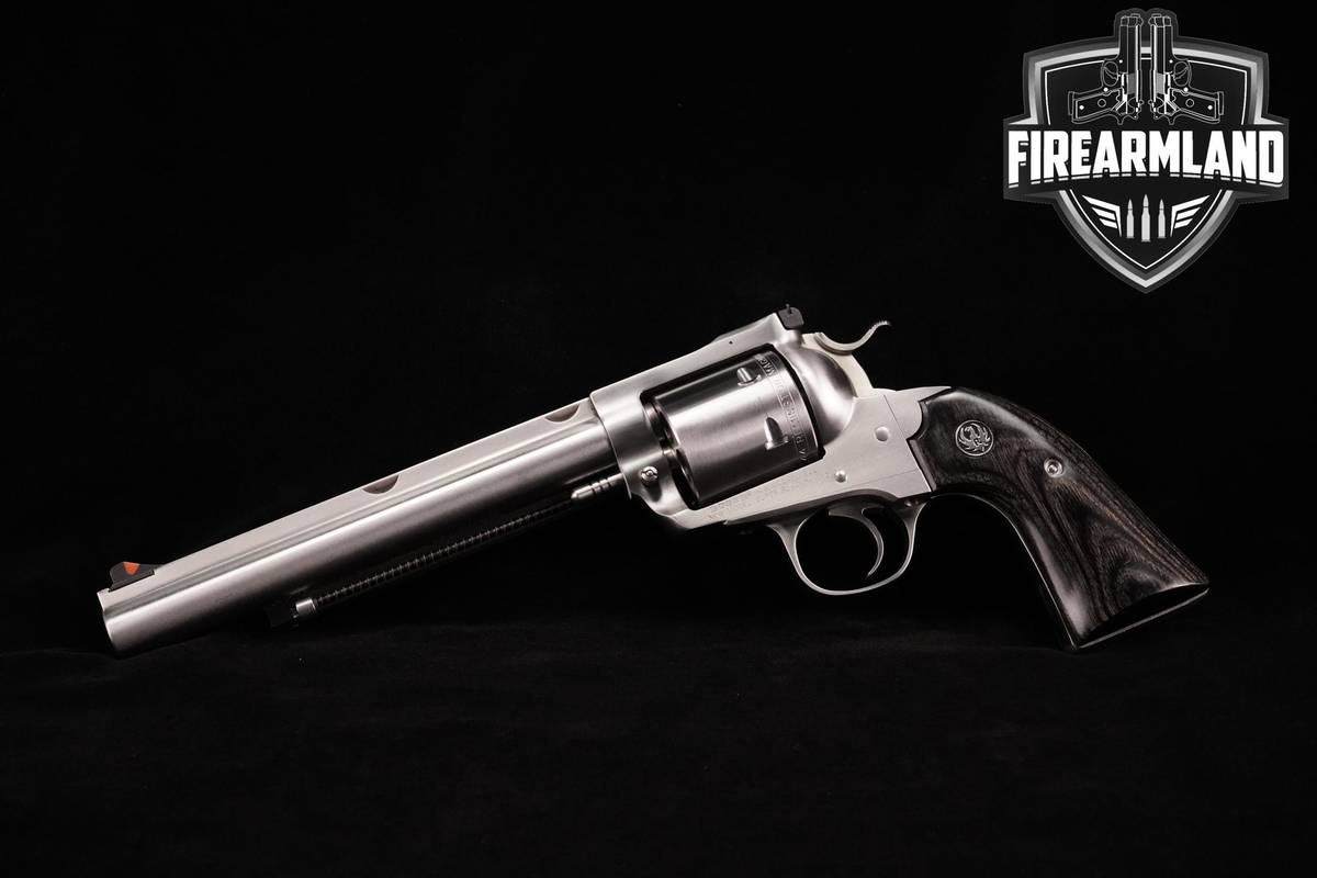 Ruger New Model Super Blackhawk Bisley Hunter 44 Magnum 7.5" +ORIG CASE
