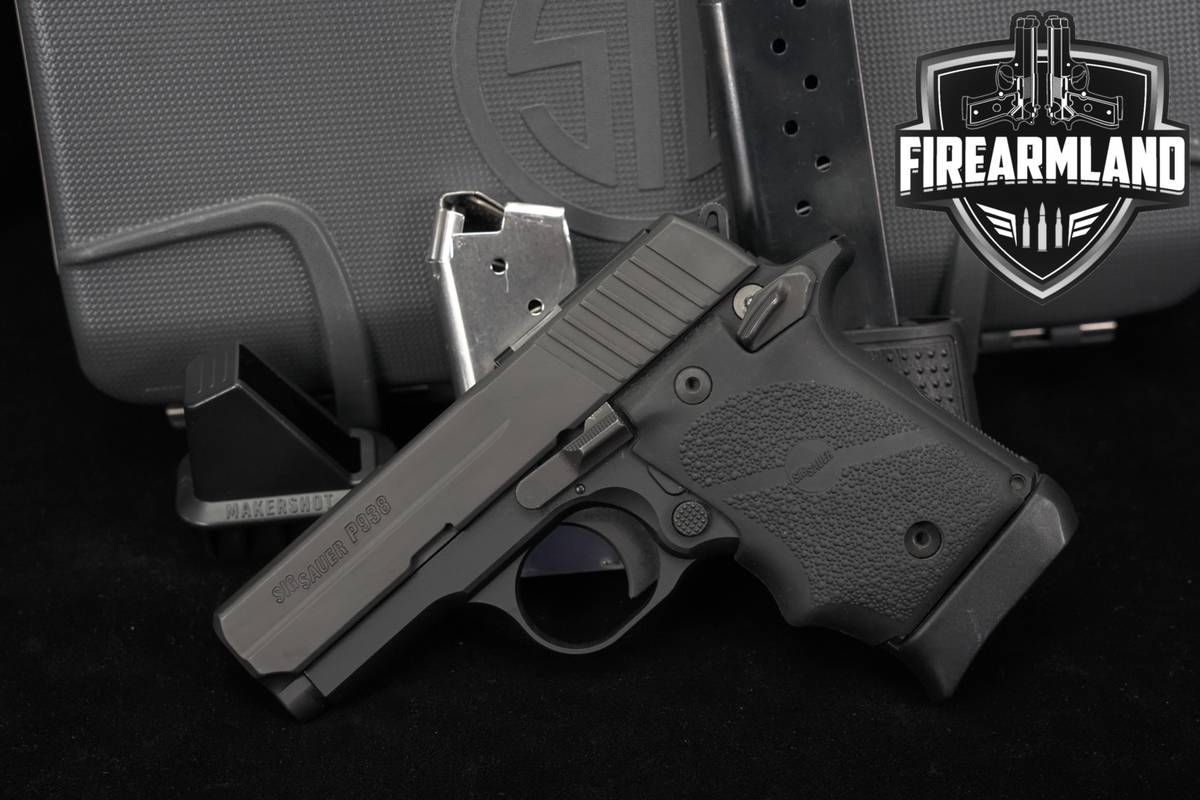 Sig Sauer P938 SAS 9mm 3" P 938 +THREE MAGS & ORIG CASE