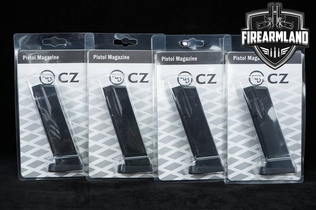 FOUR (4) CZ 97B 10RD 45ACP MAGAZINES