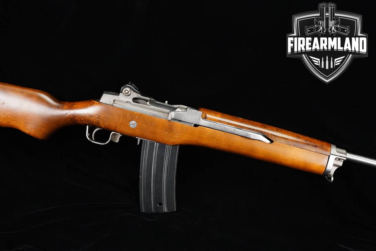 1981 Ruger Mini-14 182-series 223 Rem 18.5 Stainless & Wood +4 MAGS